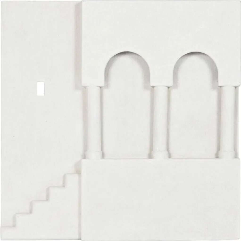 Habillez un mur vide avec la décoration murale blanche Home ESPRIT 80cm