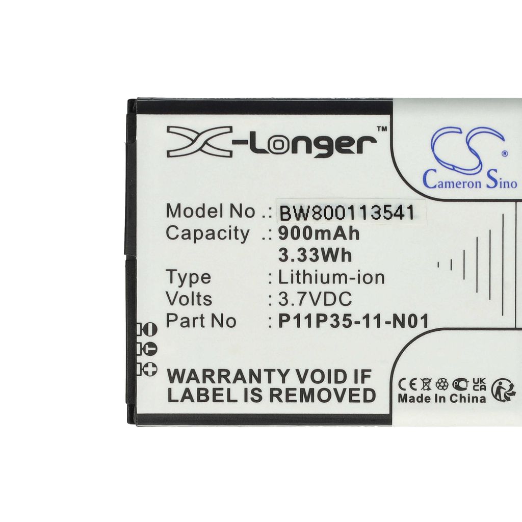 vhbw Akku kompatibel mit Texas Instruments TI-Planet, TI-Nspire CX CAS, TI Nspire CX CAS Graphing Taschenrechner (900 mAh, 3,7 V, Li-Ion)