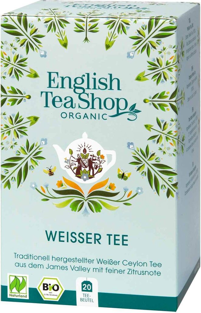 ETS - Thé blanc, Naturland BIO, 20 sachets de thé Image du produit 