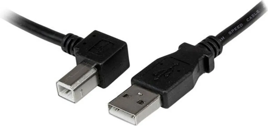 Cavo USB 2.0 Industriale 3m | Connettore B Angolato Sinistro