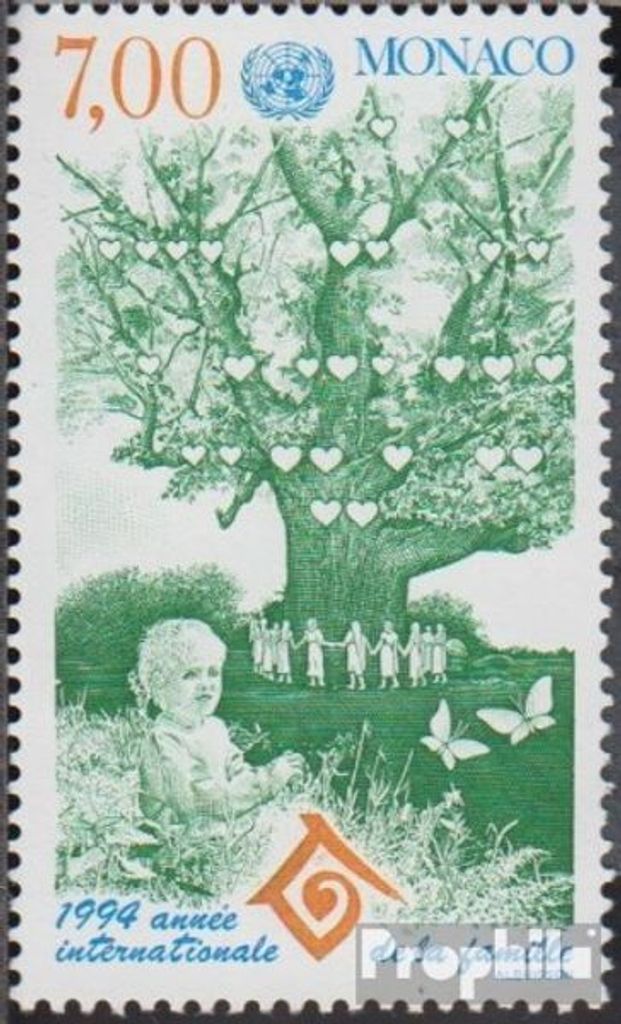 Briefmarken Monaco 1994 Mi 2182 (kompl.Ausg.) postfrisch Produktbild 
