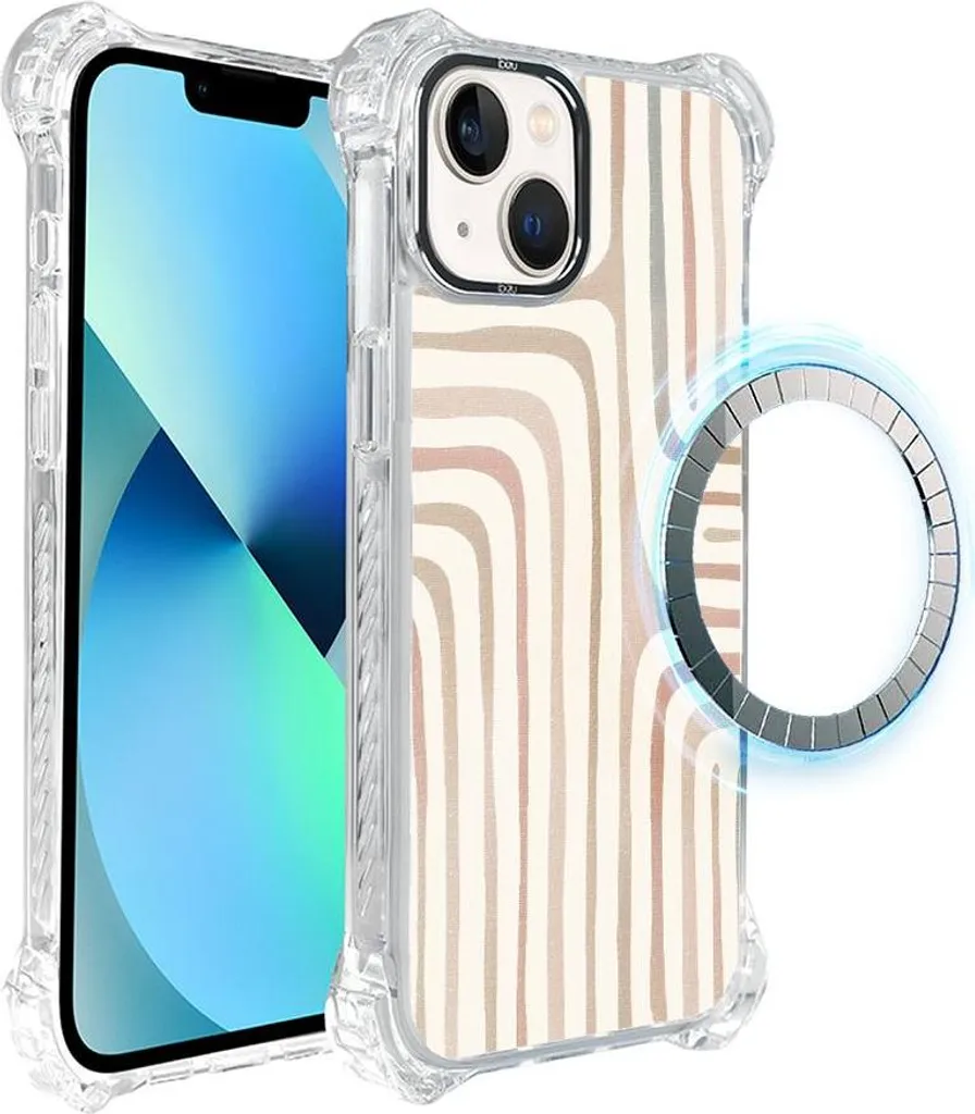 oakxco Custodia Magnetica Trasparente per iPhone 13 Pro