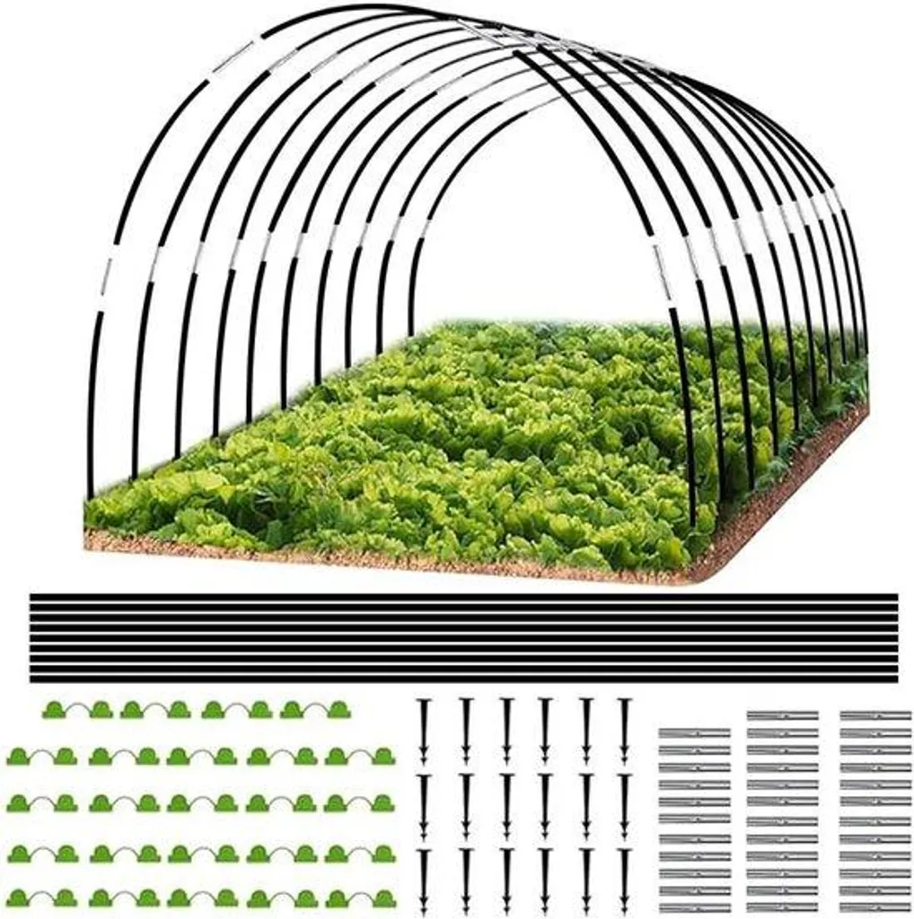 Jardinière surélevée modulable 50 arceaux et film de serre thermique
