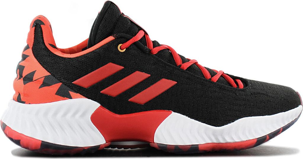 adidas Pro Bounce PB Low 18 - Andrew Wiggins - Canada Edition - Herren Basketballschuuhe Schwarz F36943 , Größe: EU 40 UK 6.5