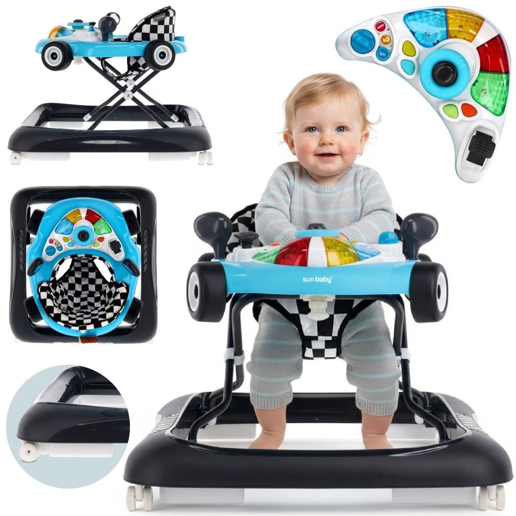 Sun Baby Lauflernhilfe Walker 3in1 mit höhenverstellbare Produktbild 