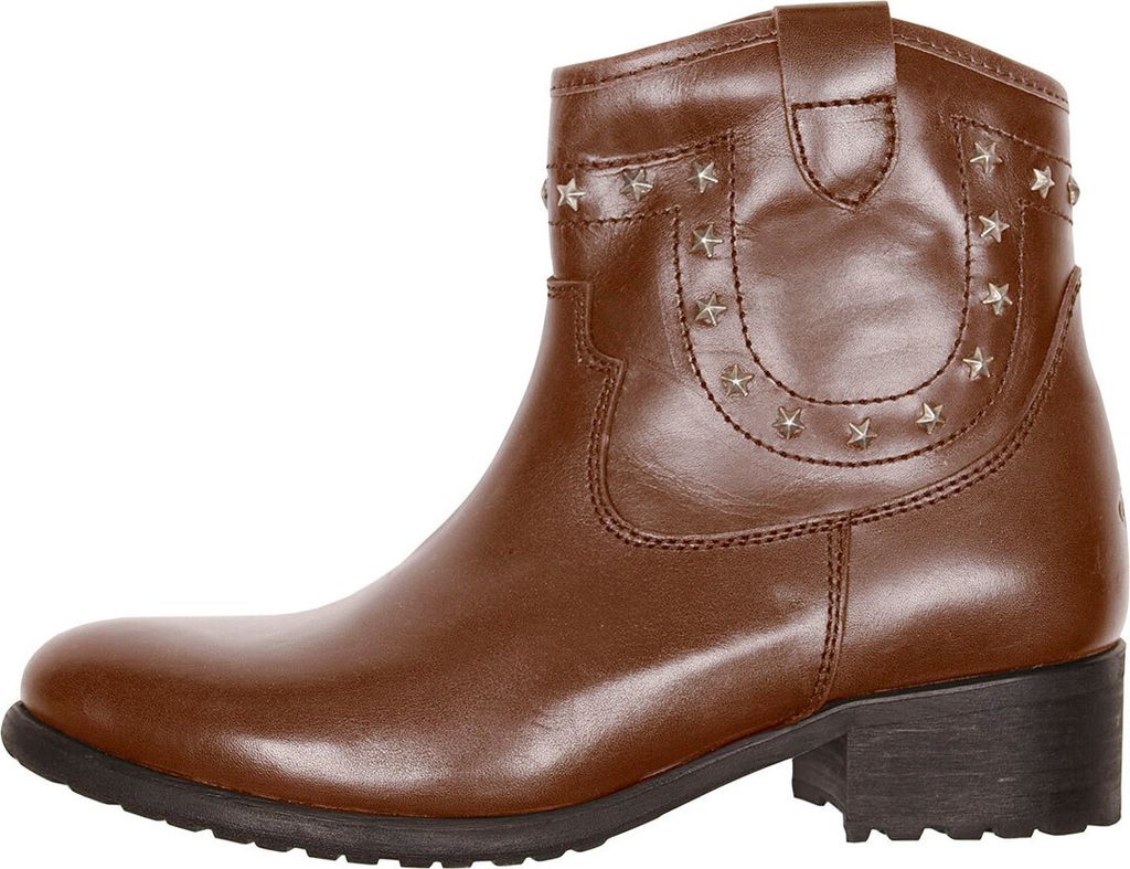 Helstons Texas Ladies Damen Motorradstiefel, dunkelbraun, 37