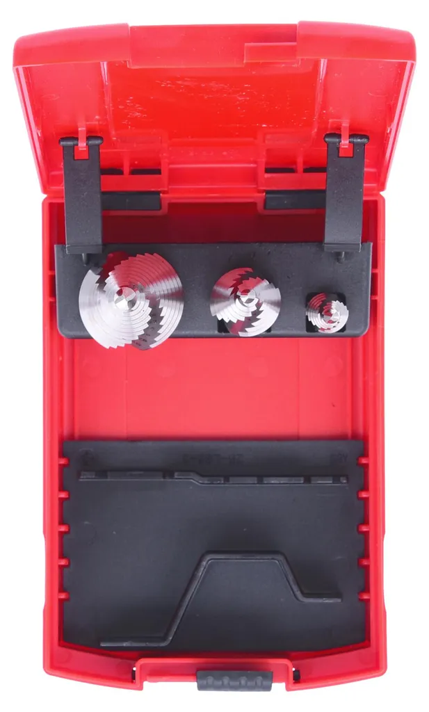 KS Tools 330.2414 Jeu de 3 mèches HSS pour perçage métal de haute précision - 6
