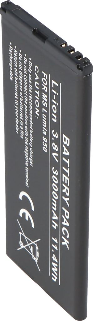 Akku passend für Microsoft Lumia 950, Lumia 950DS Akku BV-T5E Neu 2150mAh max. 8,2Wh