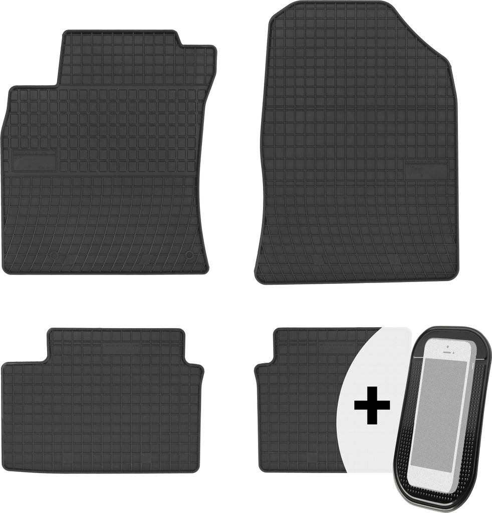 Gummimatten Auto Fußmatten Automatten Passgenau 4-teilig Set - passend für Kia Ceed III ab 2018