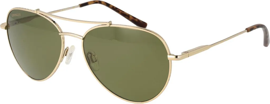 Lunettes de Soleil Polarisées Dorées Serengeti Pete Lifestyle Homme