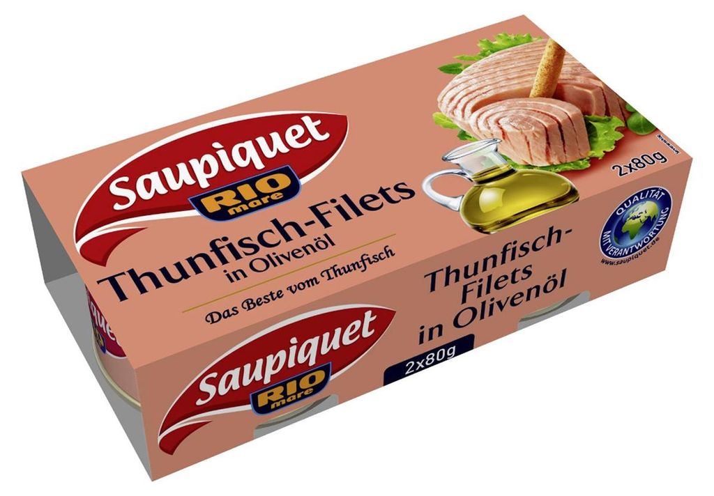 Saupiquet Rio Mare Thunfisch Filets in Olive Oil 80g 2 Obrázek produktu 