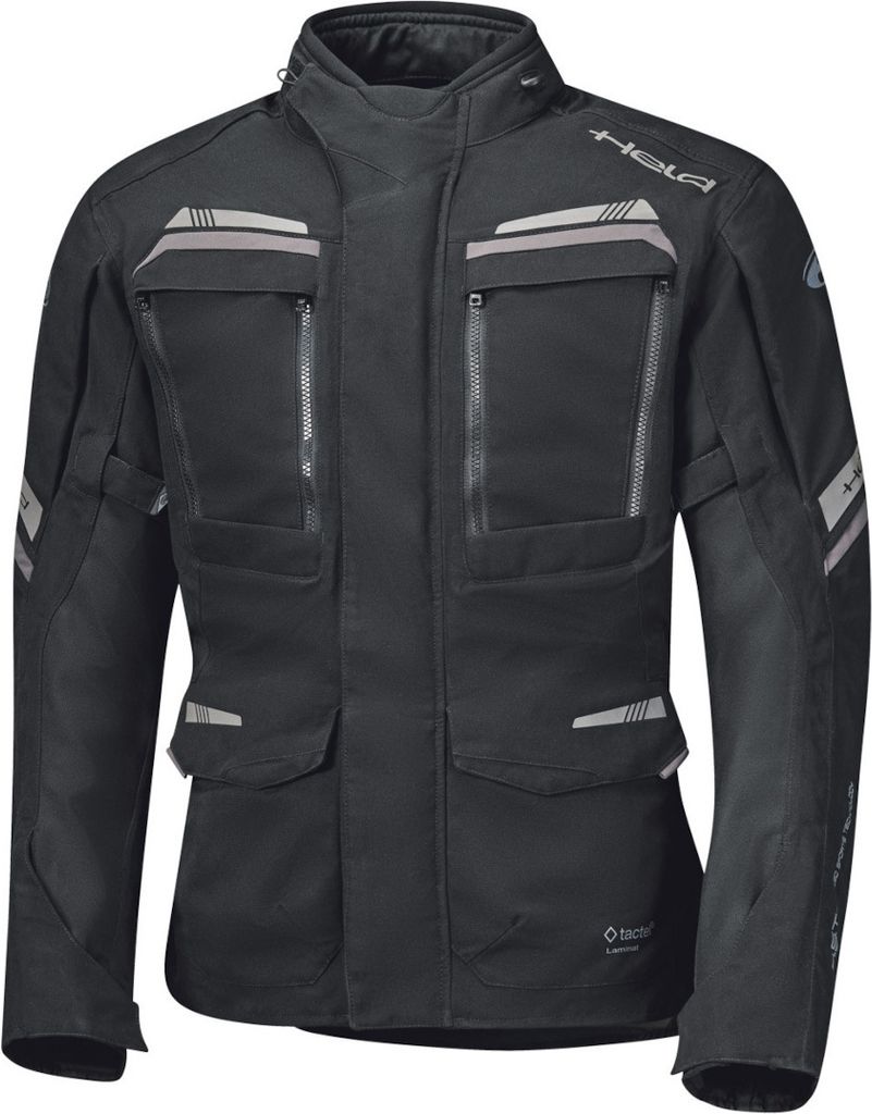 Held Lonborg Top Motorrad Textiljacke, schwarz, L