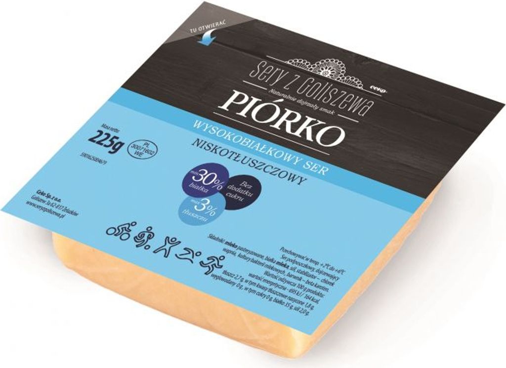 A package of cheese on a white background.