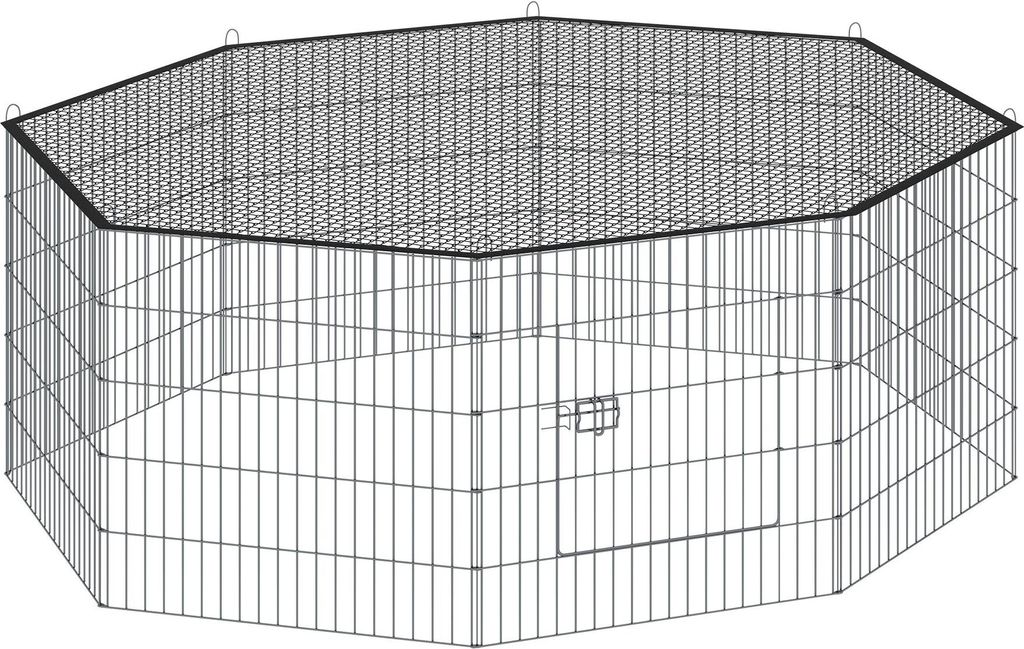 Enclos Hopper, avec filet de sécurité, Ø 145cm - noir Image du produit 