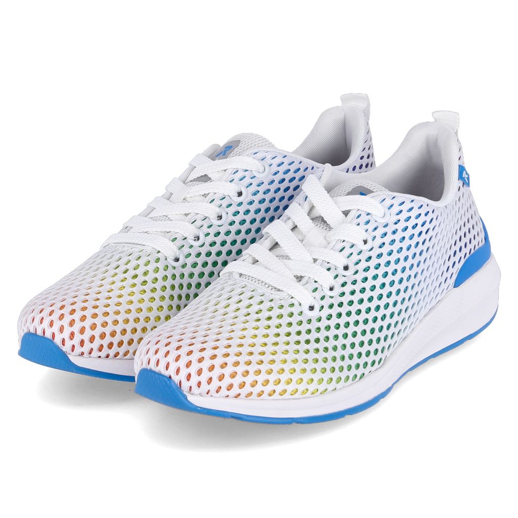 Rieker Sneaker Weiß / Multicolor Textil Größe: 37 Normal