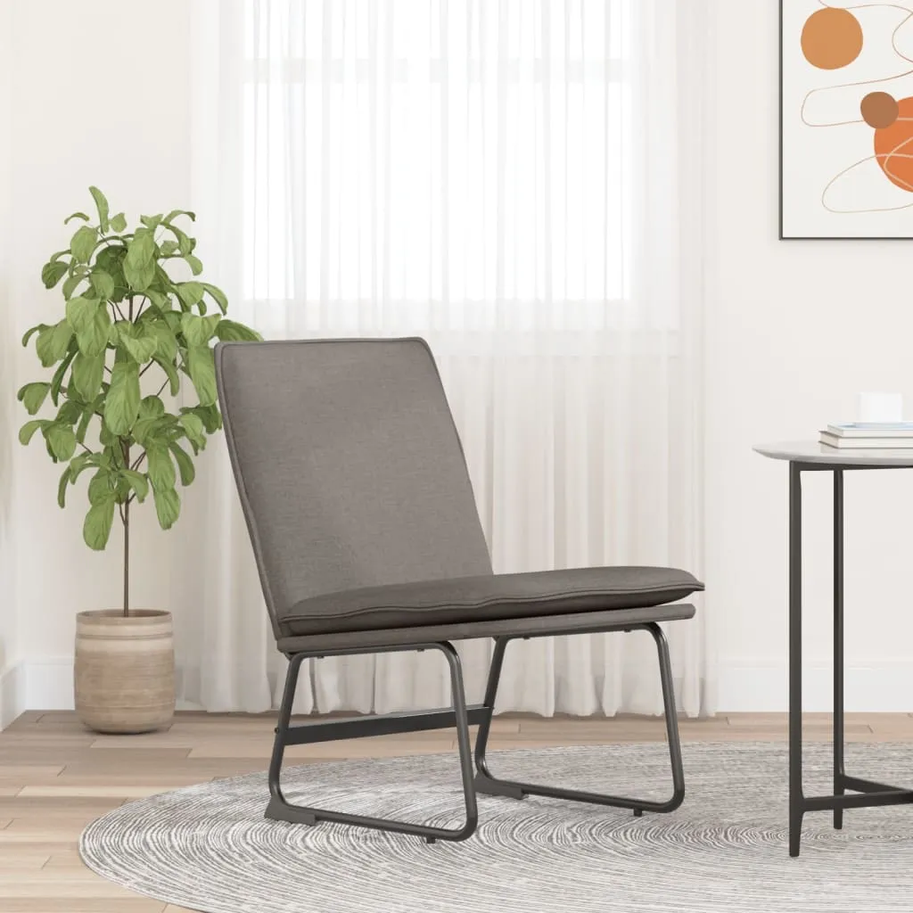 Offerta Sedia Lounge The Living Store Tessuto Taupe 52x75x76 cm