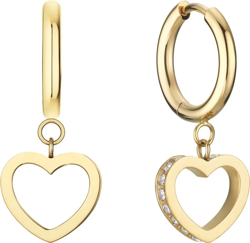 Boucles d'oreilles Créoles Bering Arctic Symphony en Acier Inoxydable