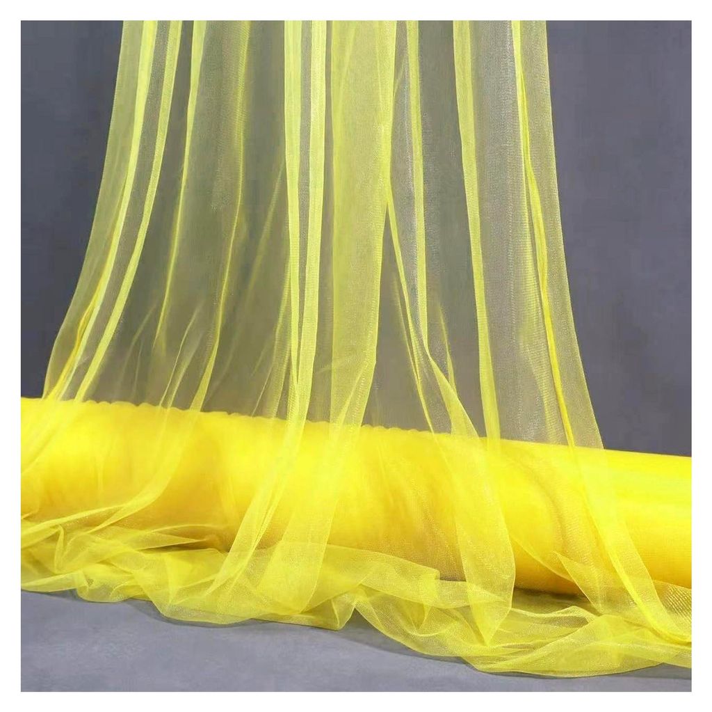 1 m x 160 cm Tüllstoff Netzstoff zum Nähen Dekostoff Meterware Tulle Fabric Netzgewebe für DIY Handwerk Tüllrock Hochzeit Vorhang Hochzeitsboge...