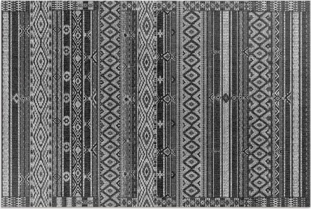 Kleine Rauten Stoffimitat – Vinylteppich – 100x150 cm – Outdoor Teppich – Terrasse – Wetterfest – Modern