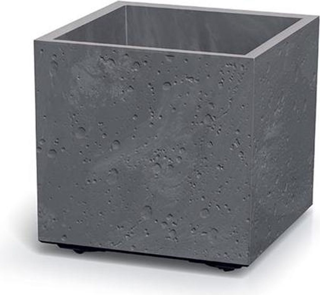 Blumentopf Prosperplast SIERRA SQUARE Betoneffekt 38,5 cm grau