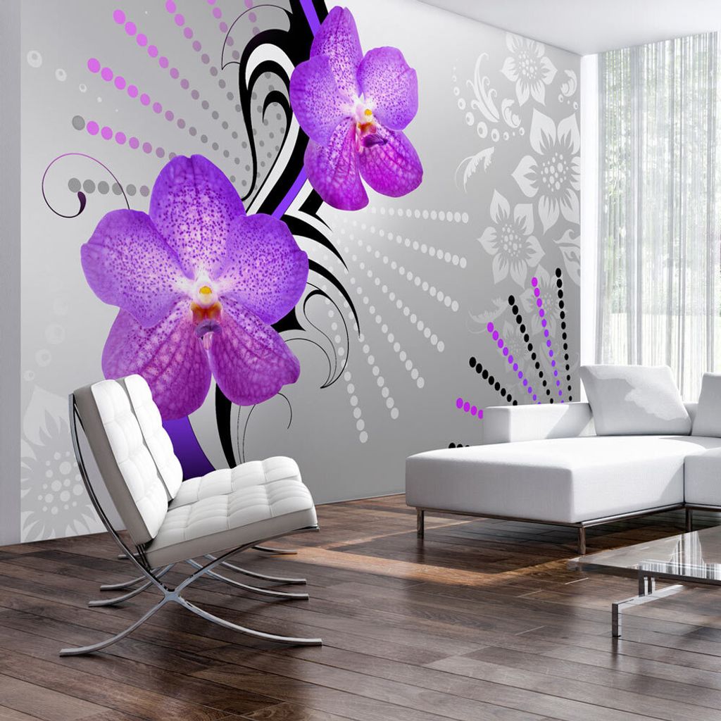 Basera Fototapete Orchideenmotiv 10110906-126, Vliestapete, 400x280 cm