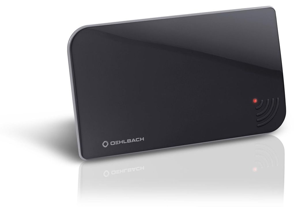 OEHLBACH 17223, Drinnen, Schwarz, 1,8 m, DVB-T, DVB-T2, Produktbild 