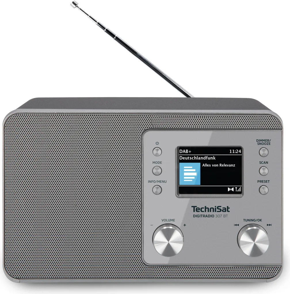 Radio de Bureau Bluetooth Technisat DigitRadio 307 BT Argent pour la Maison - 2