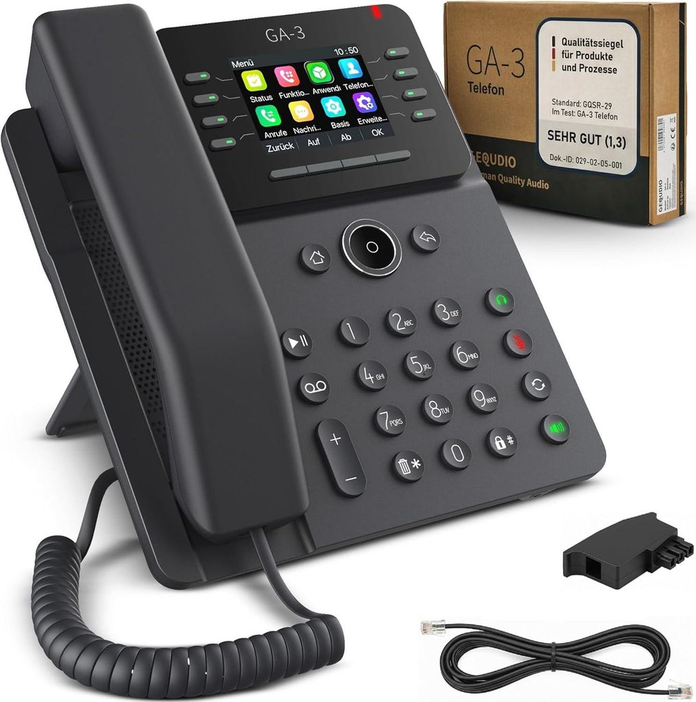 Gequdio GA-3 Telefon mit Anrufbeantworter Produktbild 