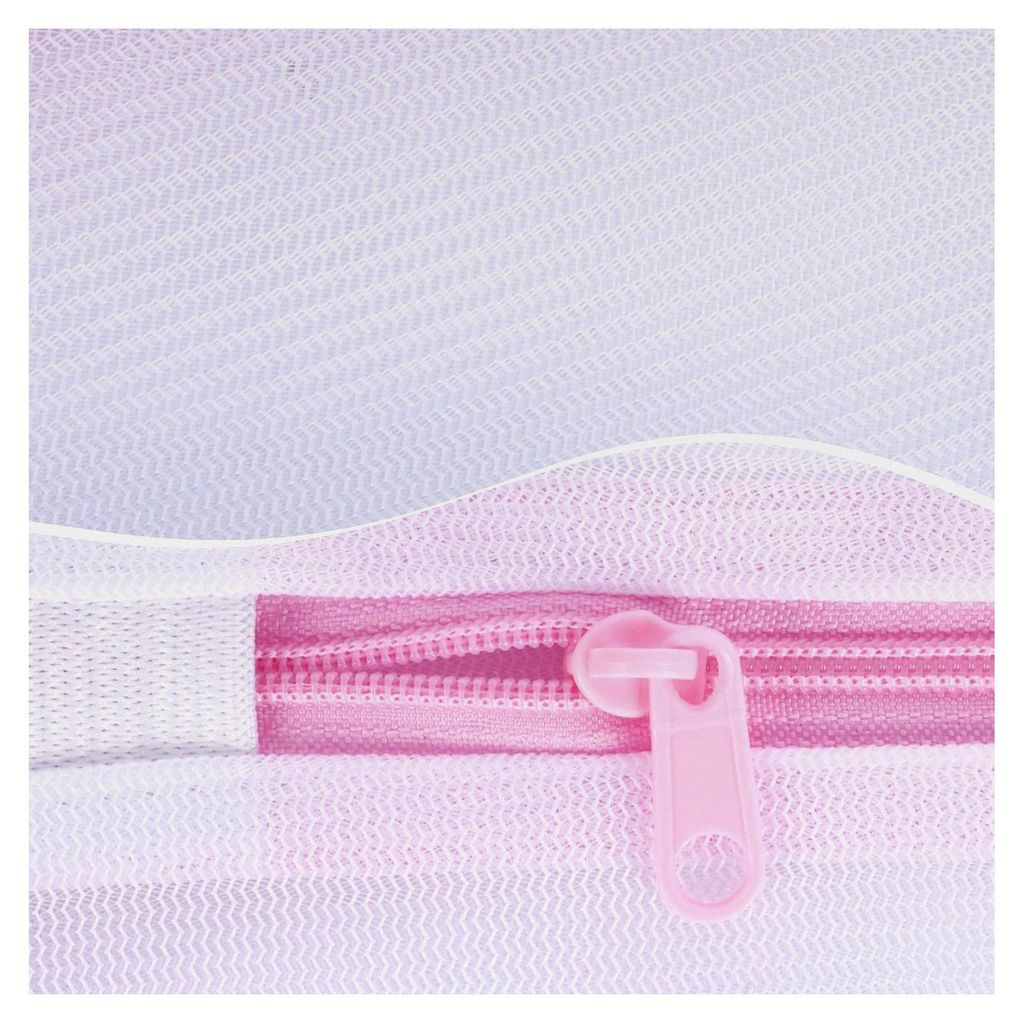 Wäschenetz, Wäschesack 40 cm x 50 cm, 3 Stück, wiederverwendbare Wäschenetze, Mesh Wäschesack mit Reißverschluss für Waschmaschine und Trockner