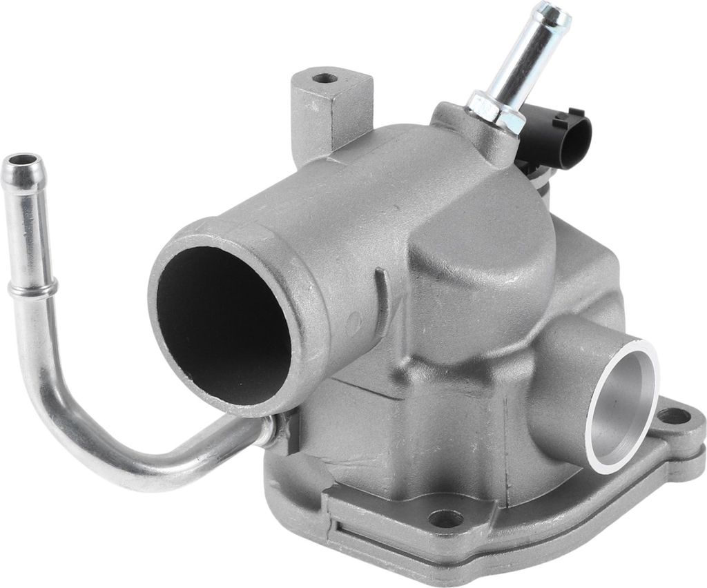 Auto Thermostat Motor Kühlmittel Thermostatgehäuse Montage Nr. 6122000015 für Mercedes-Benz G-CLASS W461 G270 2003-2019 Silberfarbenes Aluminium...