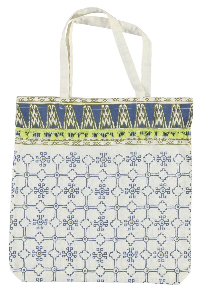 Blaue Passigatti-Shoppertasche für Damen