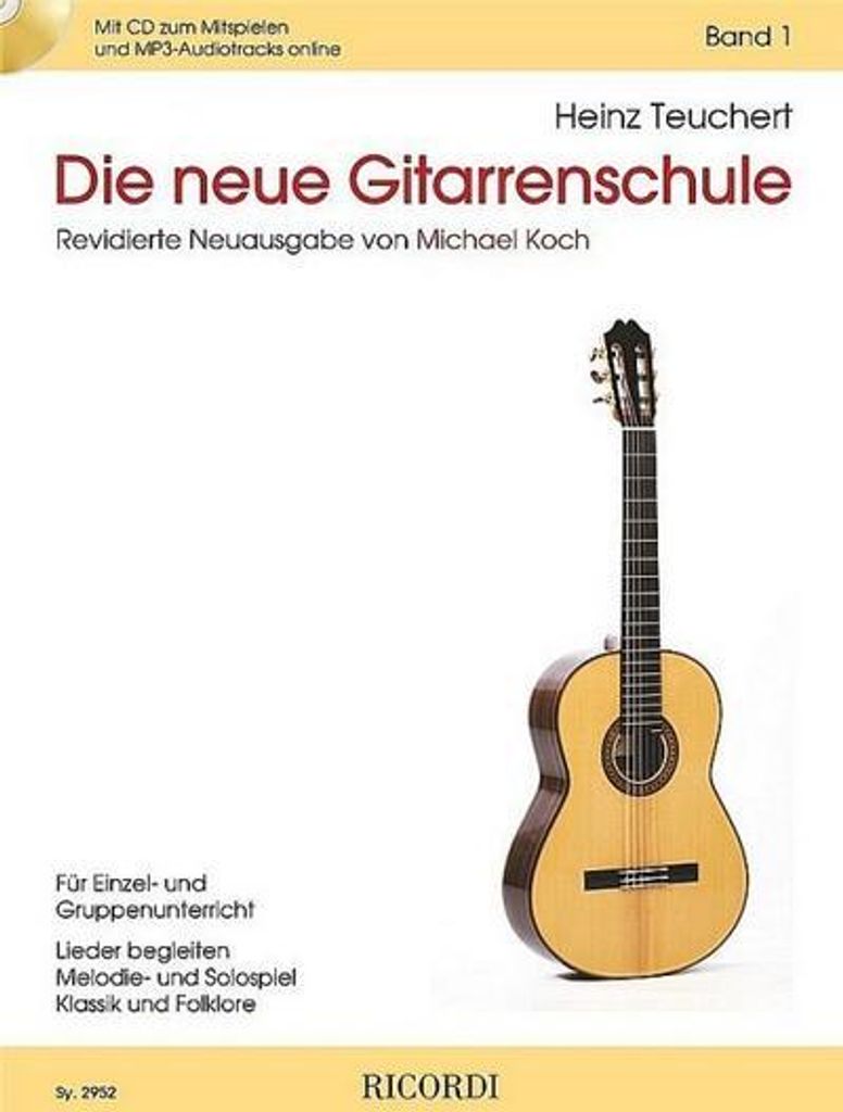 Teuchert, H: neue Gitarrenschule 1/m. CD Produktbild 