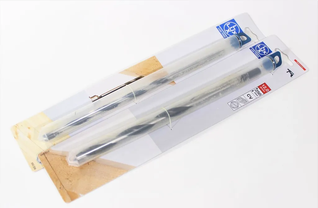 LUX Set Punte Legno 8 e 12 mm CV: Precisione Artigianale per Trapano
