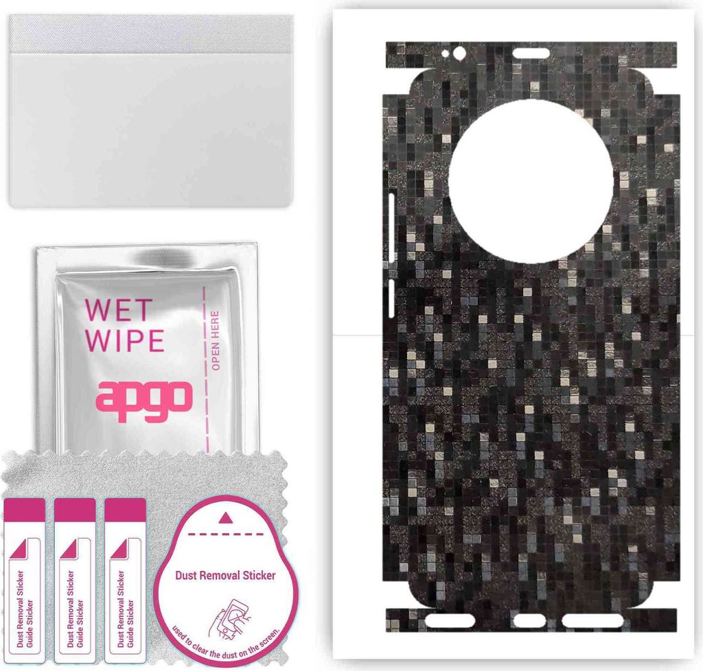 apgo Rückseite + Seiten Schutzfolie, Skin, kompatibel mit Honor Magic5, Hinten Displayschutzfolie aus Vinylfolie, kratzfest, einfache Montage - Ca...