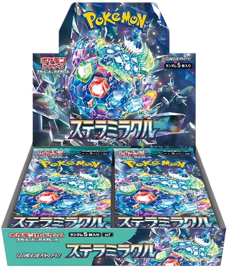 Pokémon Stellar Miracle Booster Box, Koreaans Productafbeelding 