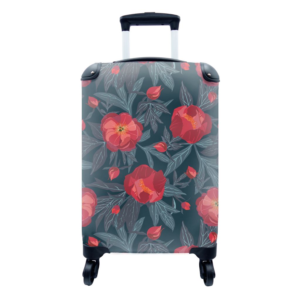 MuchoWow® Koffer Handgepäck Trolley Rollkoffer Kleine Produktbild 