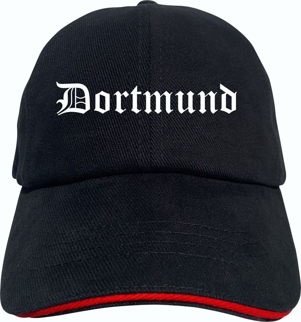 Dortmund Cappy - Altdeutsch bedruckt - Schirmmütze - Produktbild 