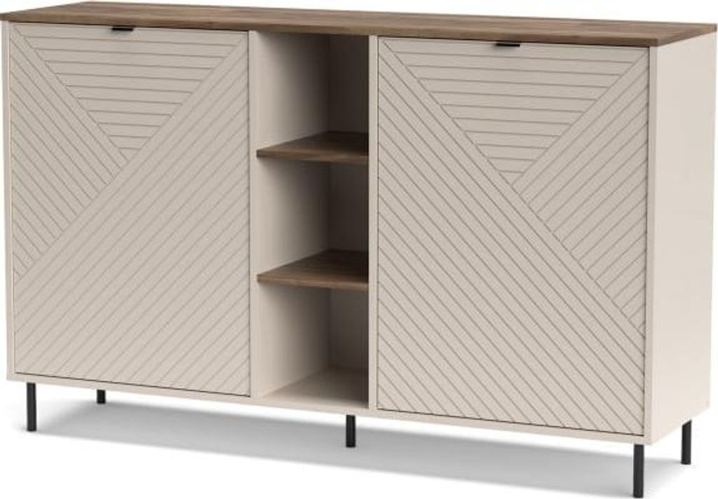 Moderne Kommode Evo, 153,4 cm Breite, 95,4 cm Höhe, 40 cm Tiefe