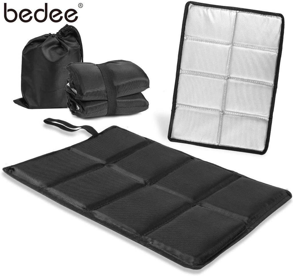 Sitzkissen faltbar Isolierend Wasserdicht Sitzmatte für Outdoor Camping Blau 