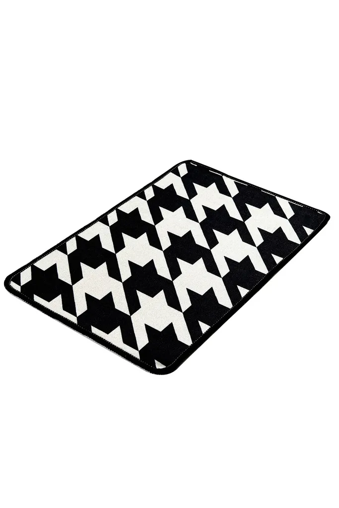 Tapis de bain confortable et design pour sortie de douche multicolore
