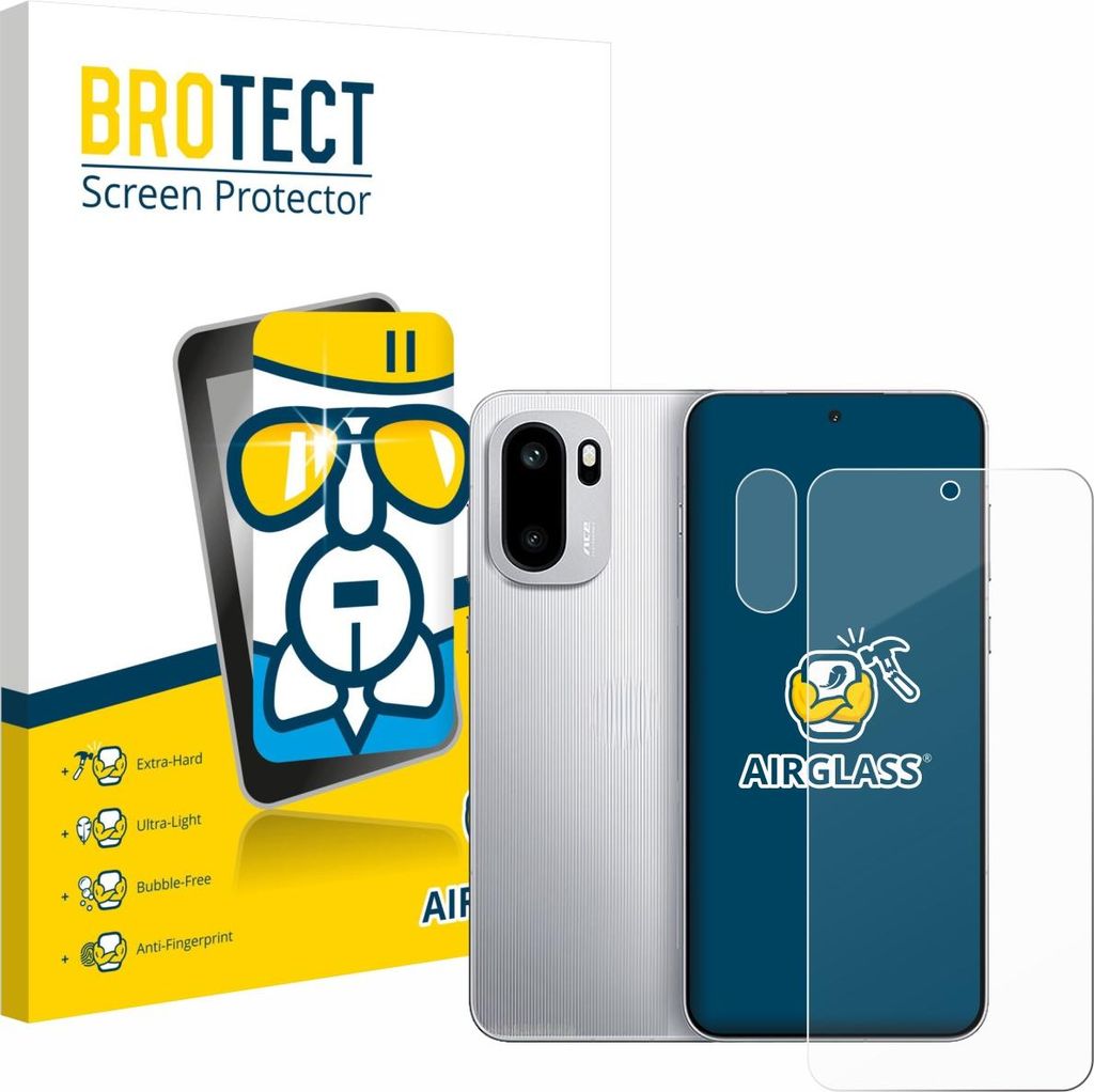 BROTECT Schutzglas für OnePlus Ace 6 (Display+Kamera) Schutzfolie Panzer Folie Glas Display Schutz klar