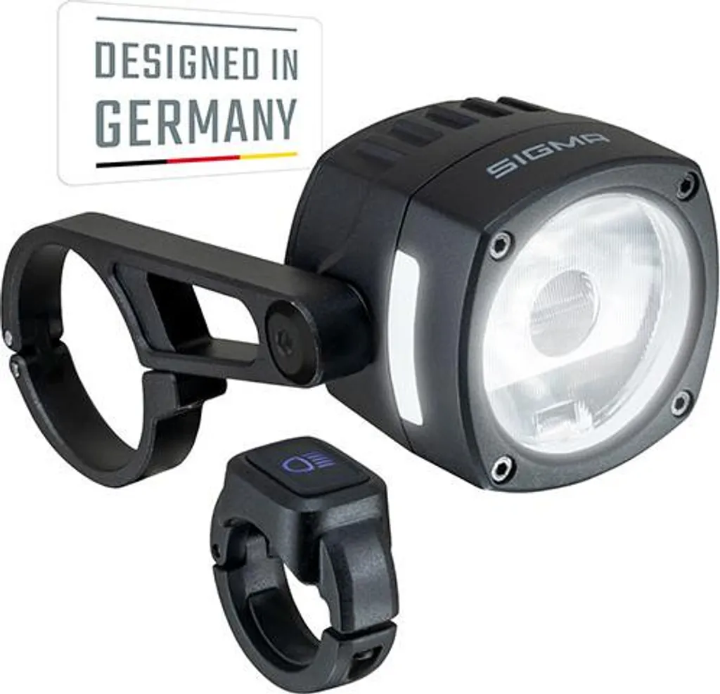 Phare E-Bike Sigma EOX FL 170 HB Noir - Éclairage Puissant 170 lx - 3