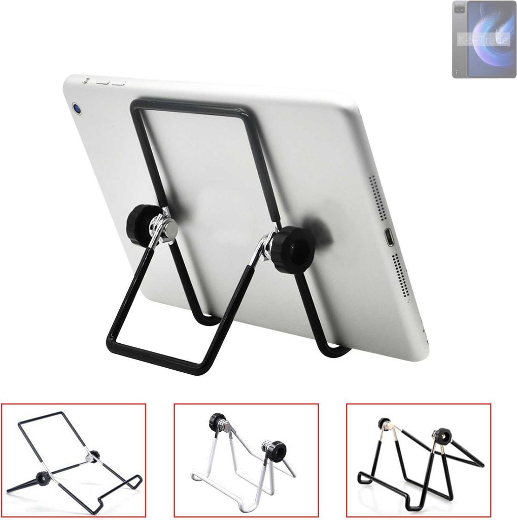 K-S-Trade Tablet-Ständer Tablet-Halterung Tablet-Aufsteller kompatibel mit Xiaomi Pad 6 Pro faltbarer Tischständer Tablet Halterung