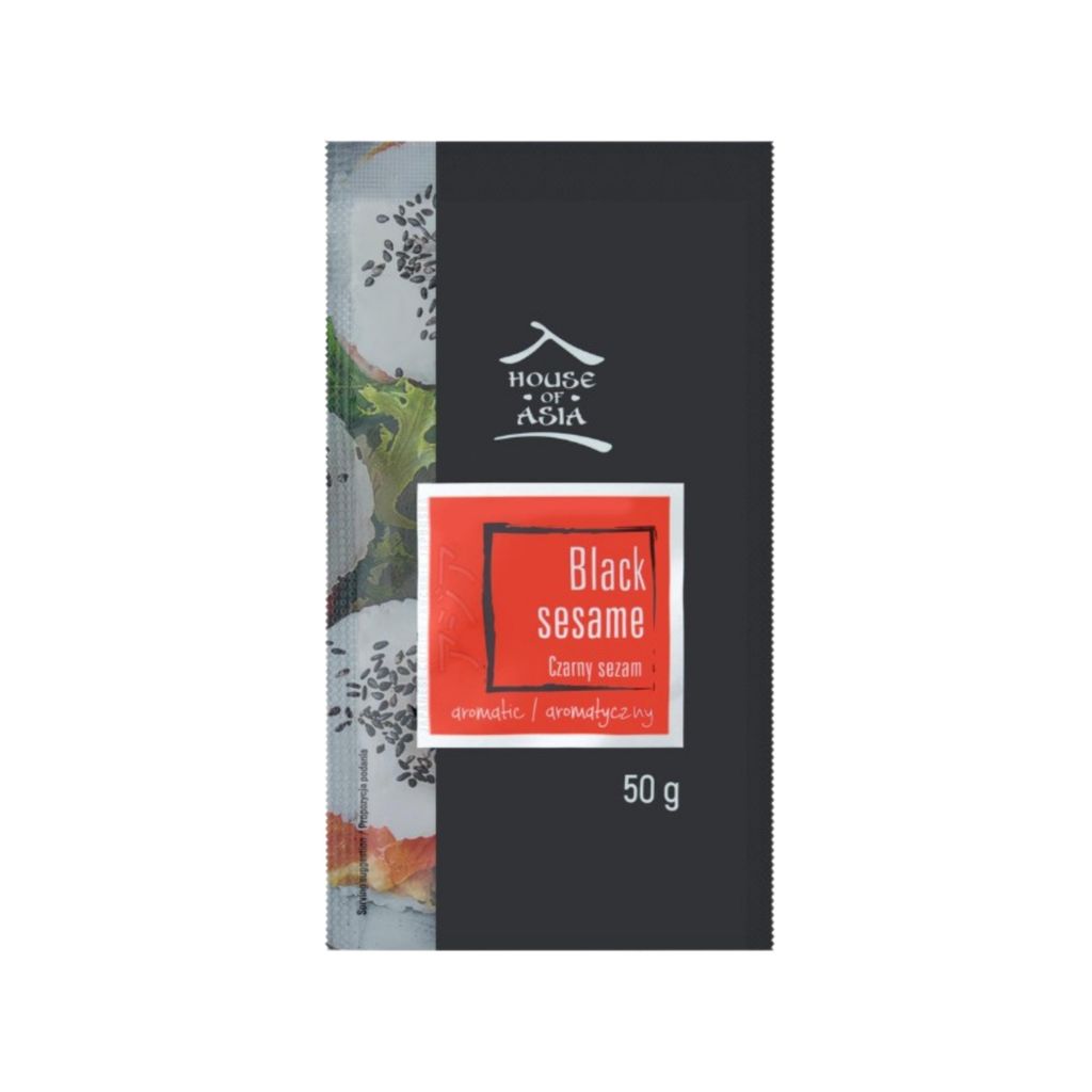 Czarny sezam do sushi i dań orientalnych 50g Produktbild 