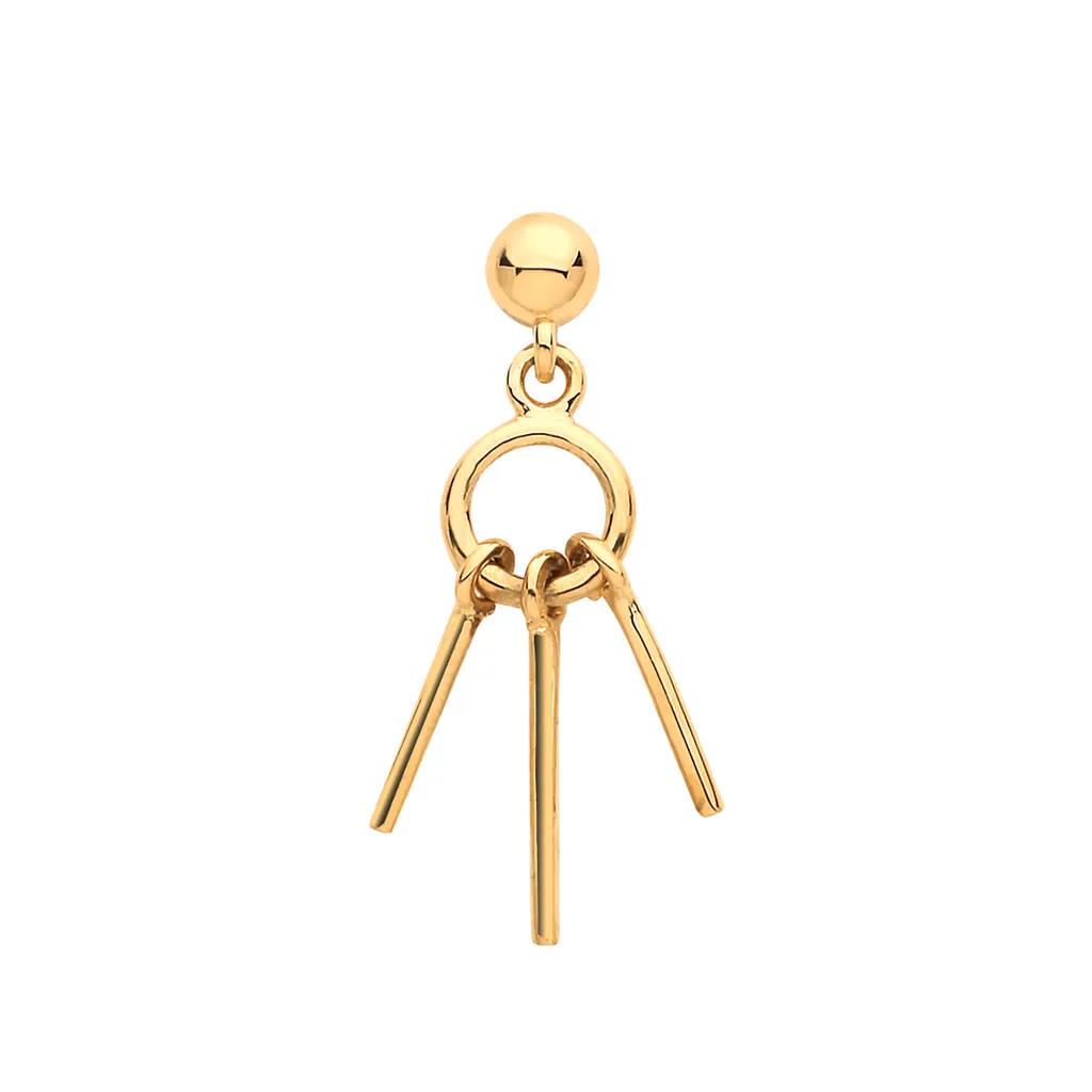 Bijou d’oreille cartilage Or Femme 14mm idéal pour le quotidien Or