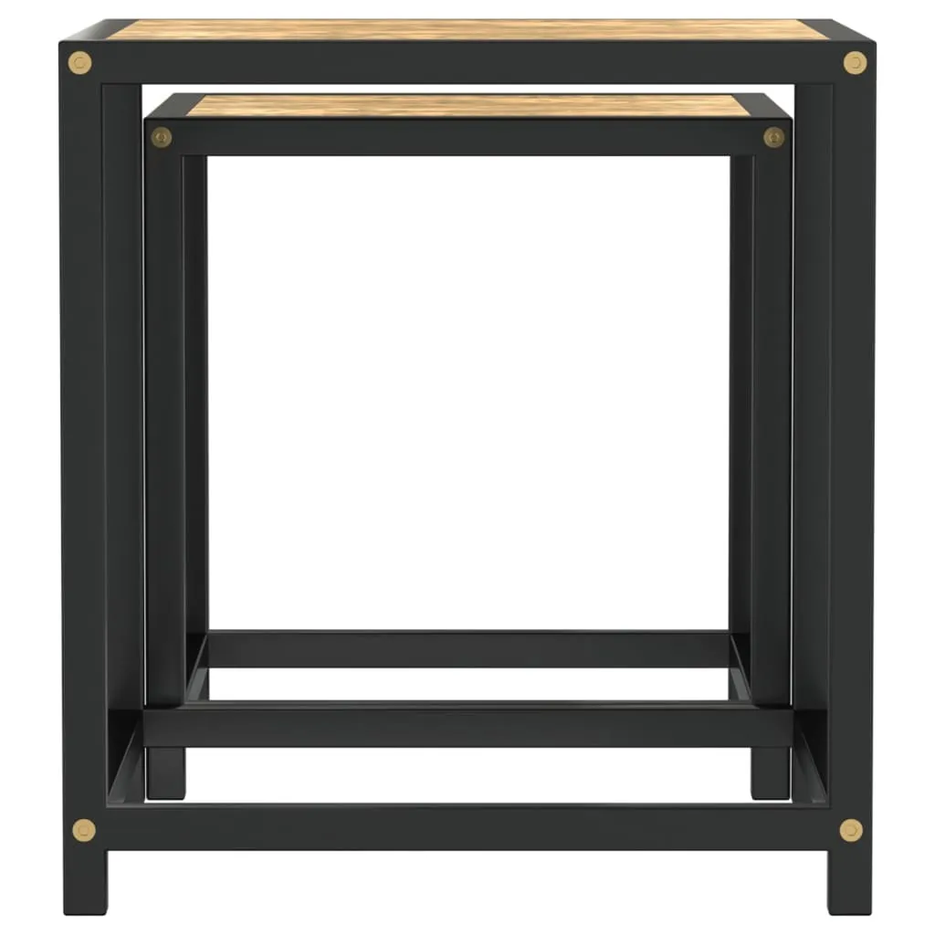 Meuble d'appoint compact pour optimiser petit salon en noir et jaune - 4