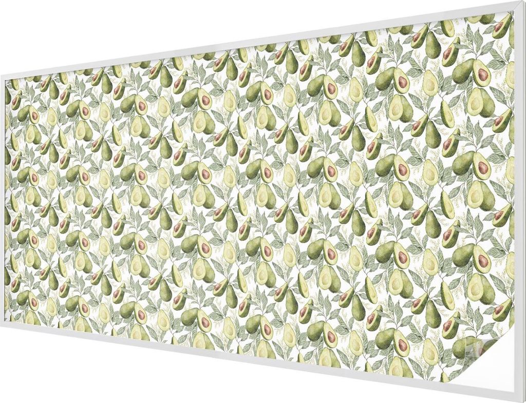 Buntglas Fensterfolie – 200x100 cm – Stained-Glass Design – blickdichte dekorative Sichtschutzfolie – selbstklebend, UV-Schutz – Avocadob...