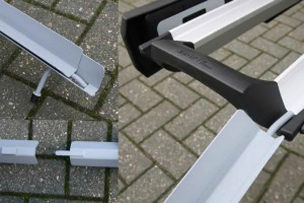 XLC Rampe d'accès pour porte-vélos Azura Xtra LED gris (CC-X05)