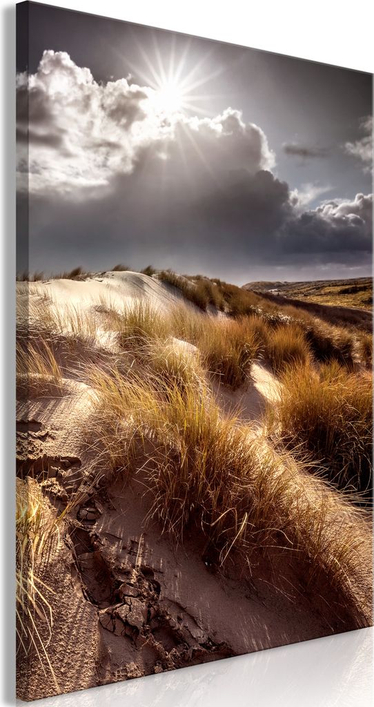 Italienischer Leinwand Leinwandbild - Shivering Whispers (1 Part) Vertical 80x120 cm Landschaften c-B-0661-b-a