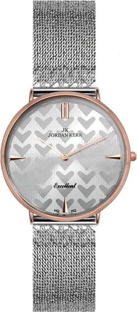 Montre anti-rayures Jordan Kerr H8008 4 en acier inoxydable durable